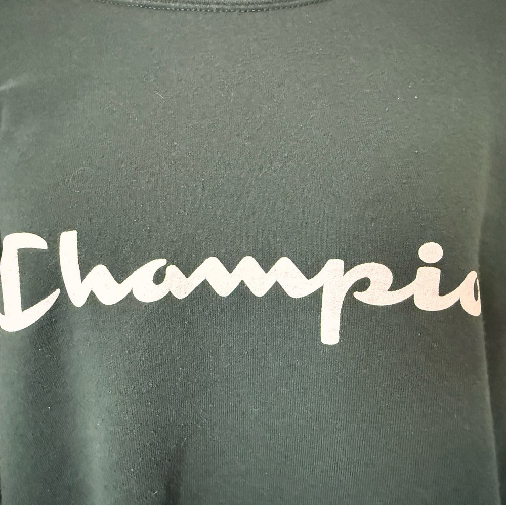 Champion Oversized Green and White Hoodie - Picture 2 of 6